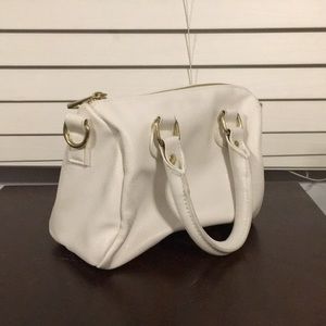White and Gold Mini Purse
